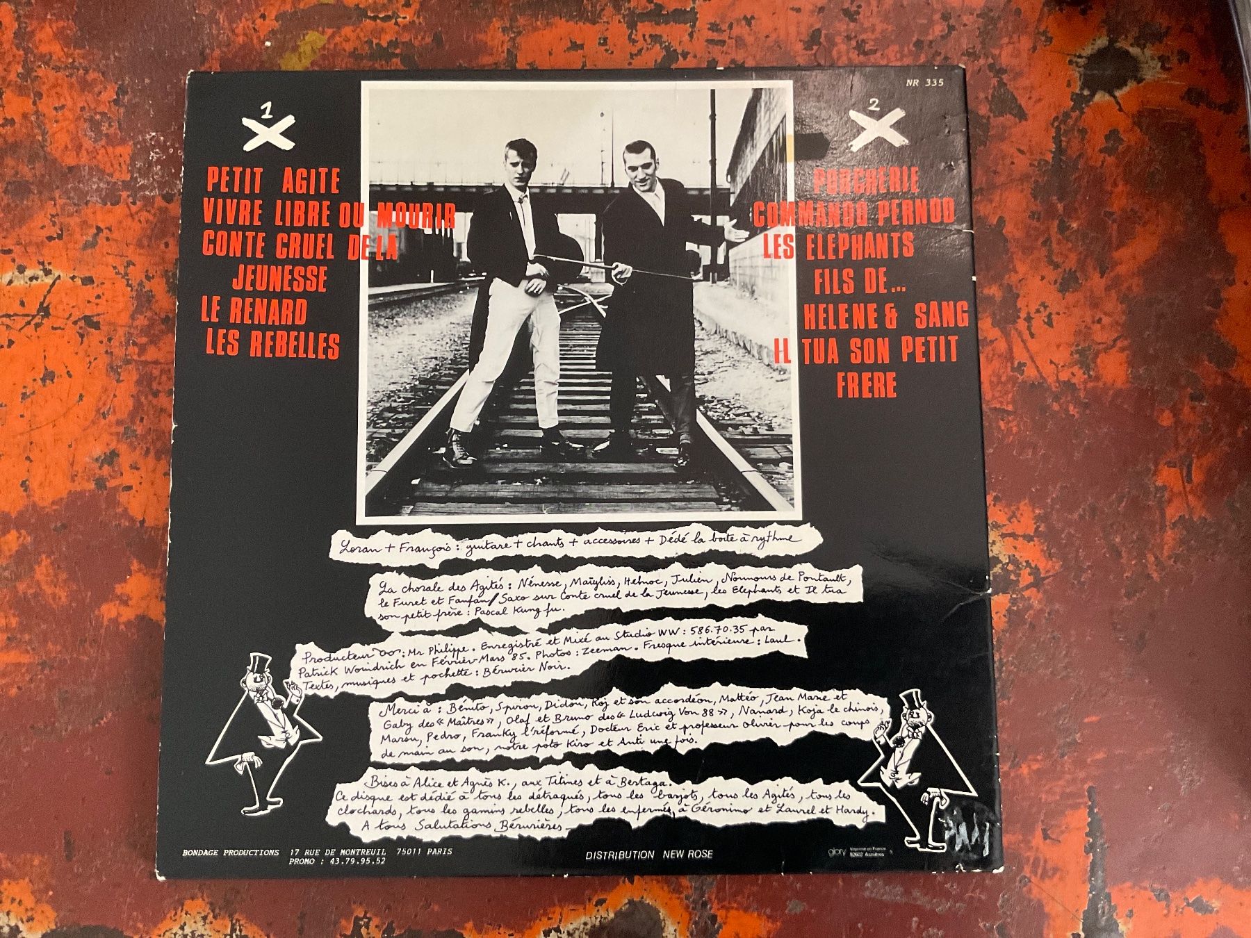Dischi in vinile: Bérurier Noir Concerto pour Détraqués LP – Usato da Delémont venduto da vinylfreak01 1