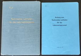 BLS Technischer Leitfaden Lokomotivpersonal 1943 plus Anhang