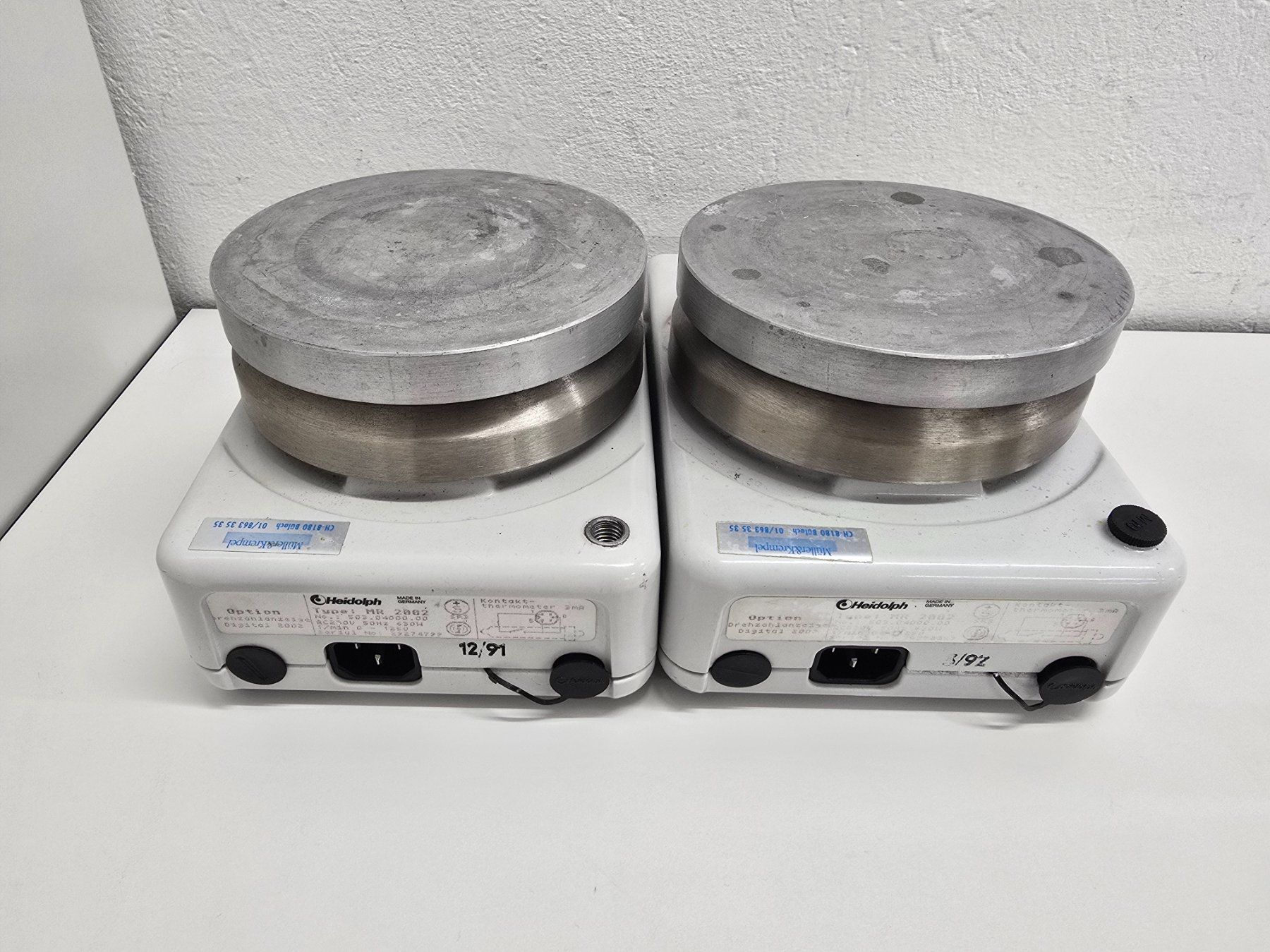 Tutte le macchine: 2er Set Heidolph MR 2002 Magnetrührer – Usato da Niederdorf venduto da LeptonAG_Labor 5