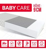 + Matratze 80x190 BABY CARE H2 Buchweizen Kaltschaum