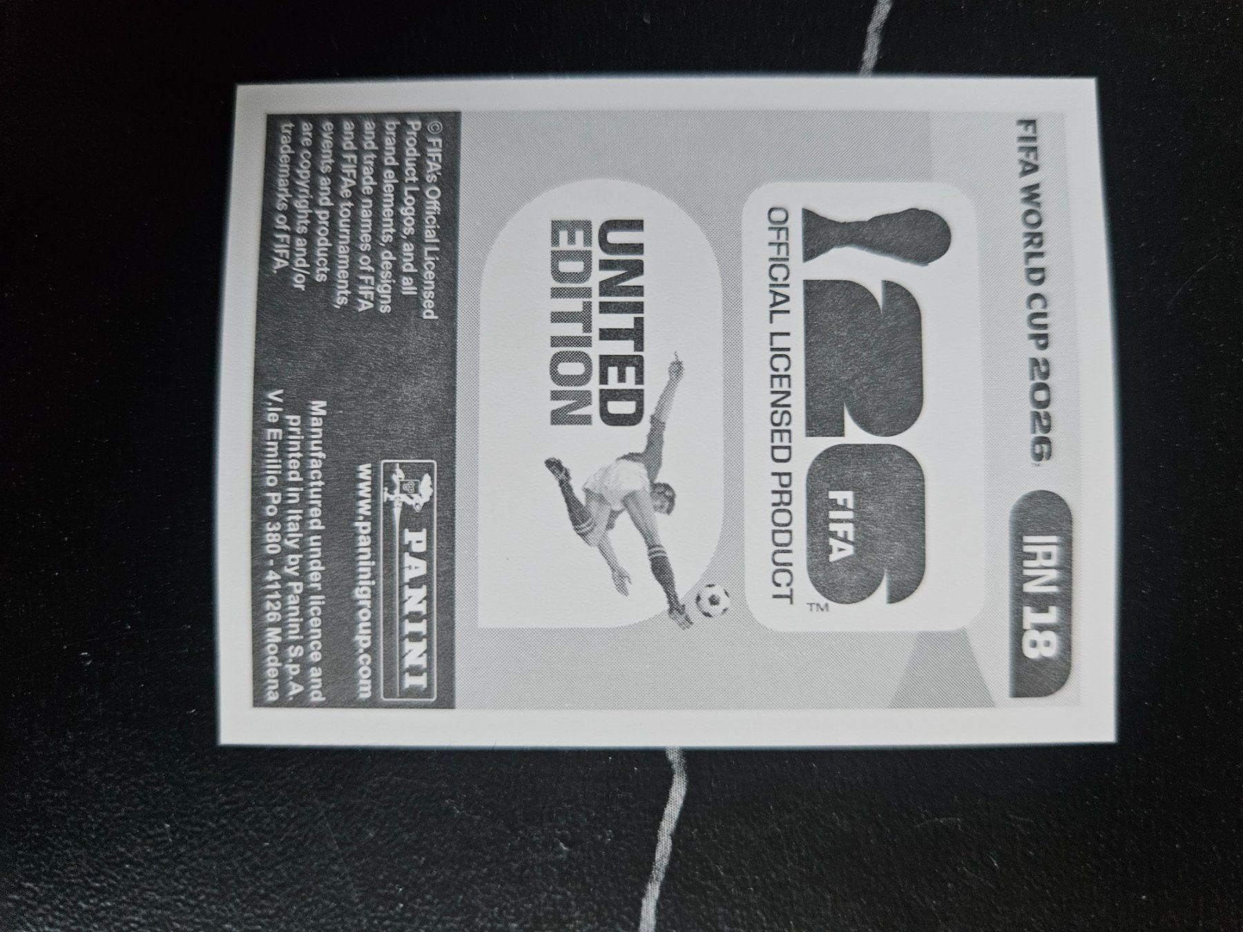 Panini Sammelbilder & Trading cards: IRN 18 – Gebraucht aus Würenlingen von Dinli 1