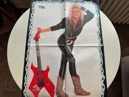 LITA FORD JOAN JETT RUNAWAYS rare tolle Berichte + Poster 80