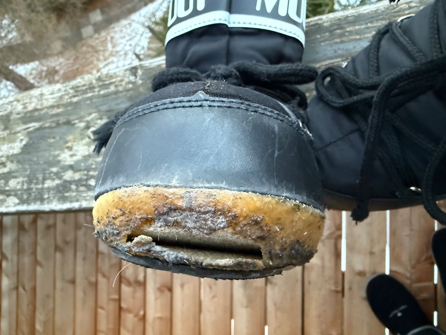 Moon Boot Scarpe per ragazzi: Schwarze, defekte Kinder Moon Boots Grösse: 27 / 30 – Difettoso da Stetten SH venduto da Urlaub 3