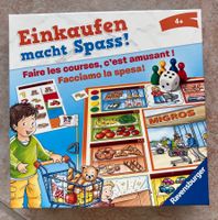 Einkaufen macht spass, for children starting 4 y.o.