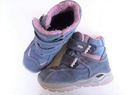 Gr. 27 PRIMIGI Herbst- Winterschuhe Goretex IS18cm blau rosa