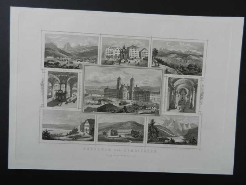 Incisioni: Einsiedeln Souvenirblatt – Usato da Risch venduto da Rischli15