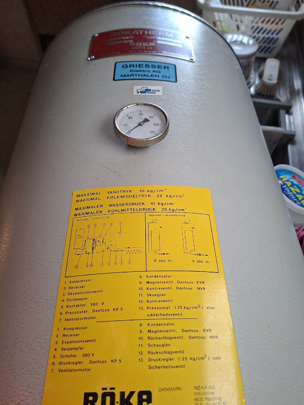 Sanitari: Warmwasserspeicher 100 liter – Usato da Gammen venduto da Starlet40