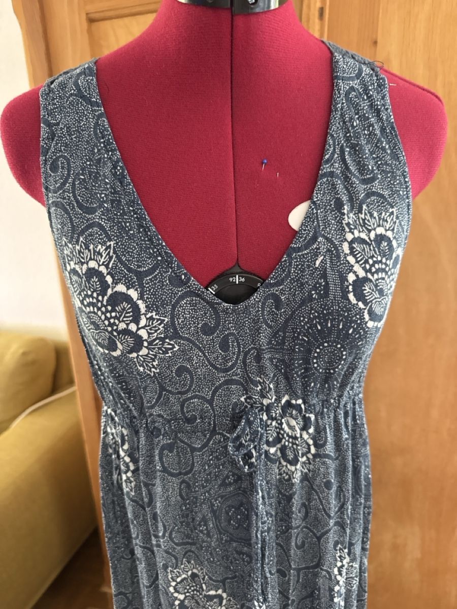 Odd Molly Vestiti: Kleid lang Odd Molly Grösse 2 dunkelblau mit Muster – Usato da Pratteln venduto da EVA67 1