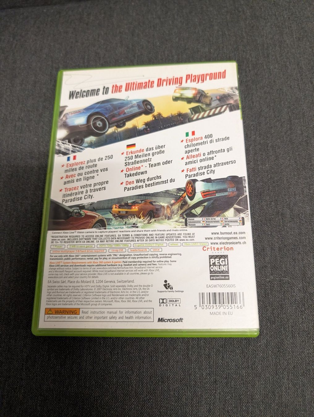 Giochi: Burnout paradise Microsoft Xbox 360 – Usato da Giubiasco venduto da Ticinerd 1