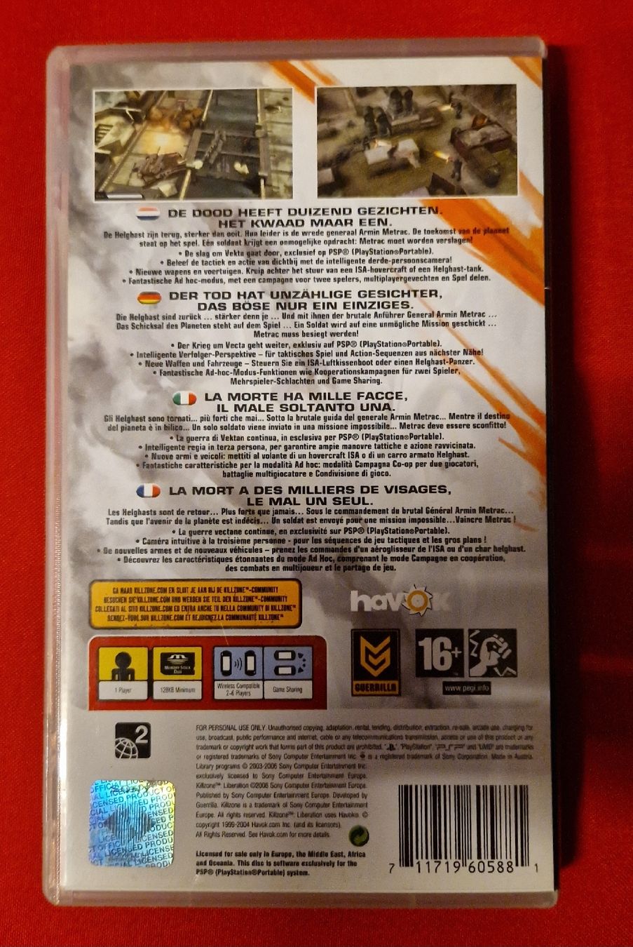 Sony Giochi: Killzone Liberation PSP – Usato da Villars-sur-Glâne venduto da MrLobTec 1