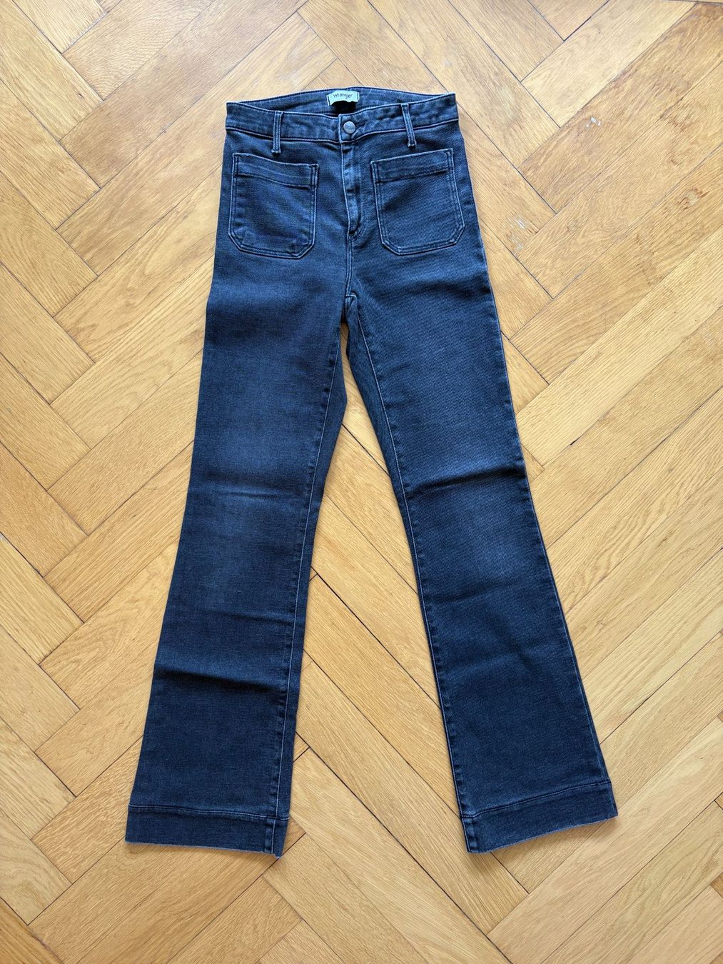 Wrangler Jeans: GREY FLARED JEANS by WRANGLER – Usato da Zürich venduto da Ankawhi