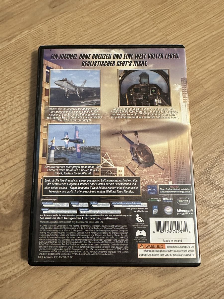 Microsoft Giochi: Microsoft Flight Simulator X Gold Edition & Addons – Usato da Rosshäusern venduto da maexuu 3