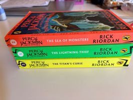 Brand new Percy Jackson books 1, 2,3 available for sale