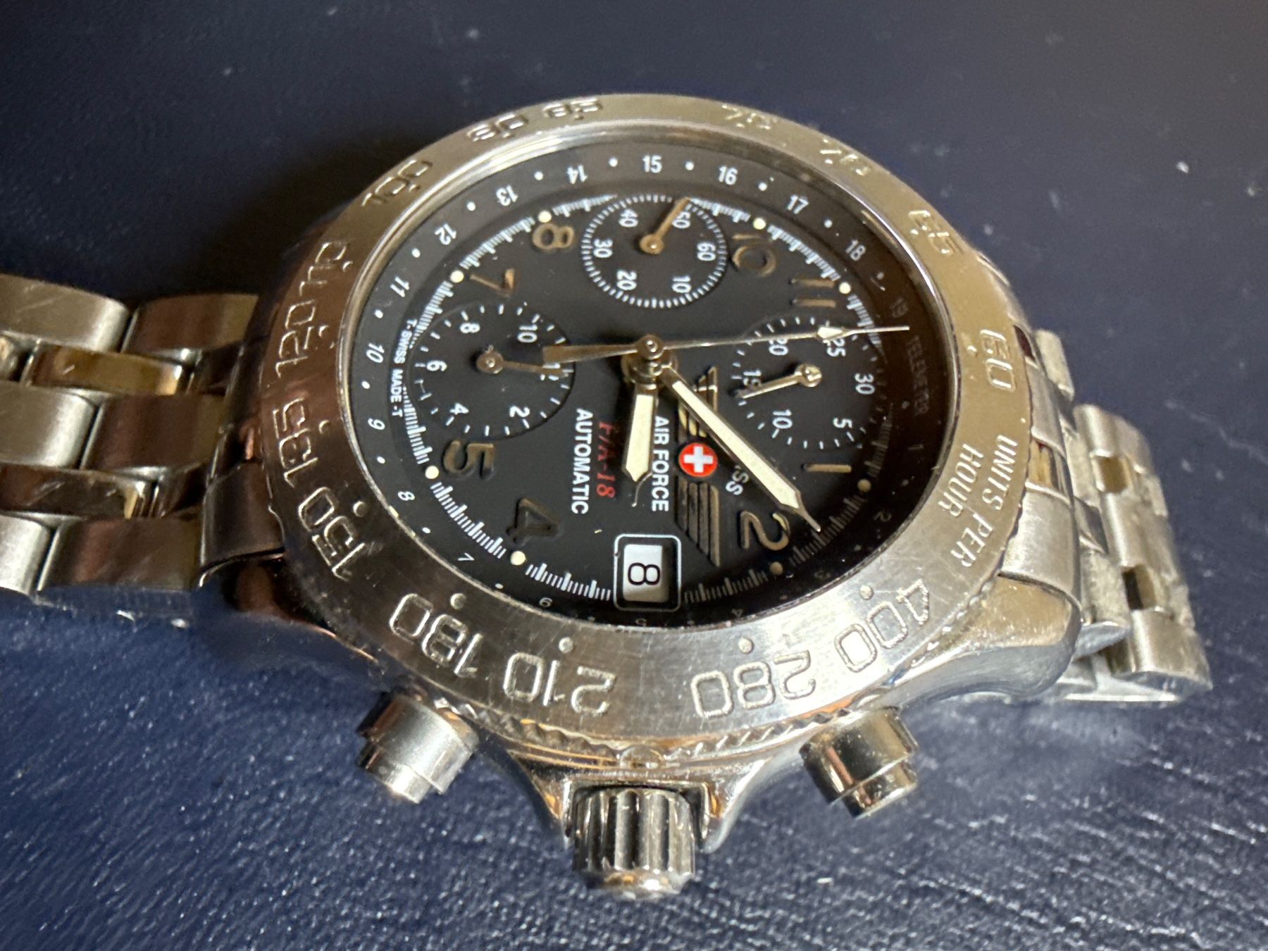 Orologi: Air Force F/A-18 Chronograph Automatic 40 mm – Usato da Pfeffingen venduto da Allhandelklgwatches 1