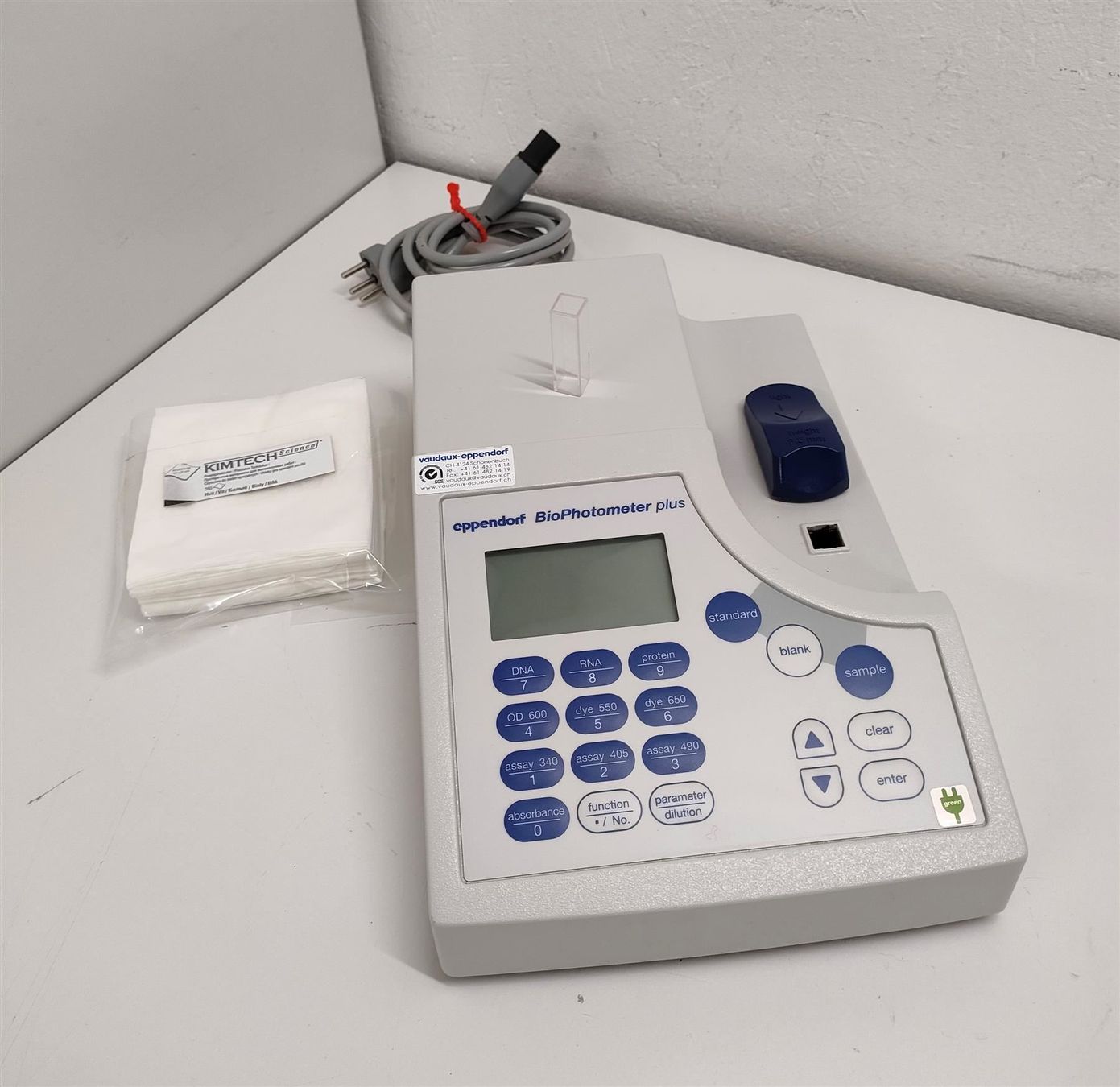 Laborzubehör: Eppendorf BioPhotometer Plus – Gebraucht aus Niederdorf von LeptonAG_Labor 3