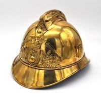Antiker Feuerwehrhelm Hombourg-Budange