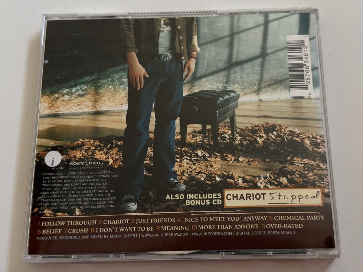 CD: Gavin DeGraw - Chariot - 2 CD Special Edition! – Usato da Oberried Brienz venduto da Chyara 1