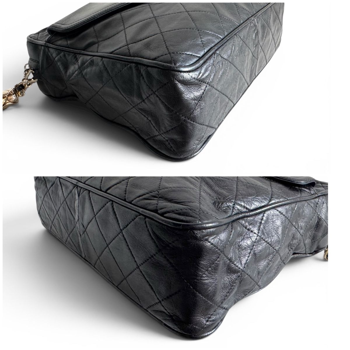 Chanel Borse da donna: CHANEL Lambskin Quilted Tassel Camera Case Tasche – Usato da Kriens venduto da hannaandkiko 8
