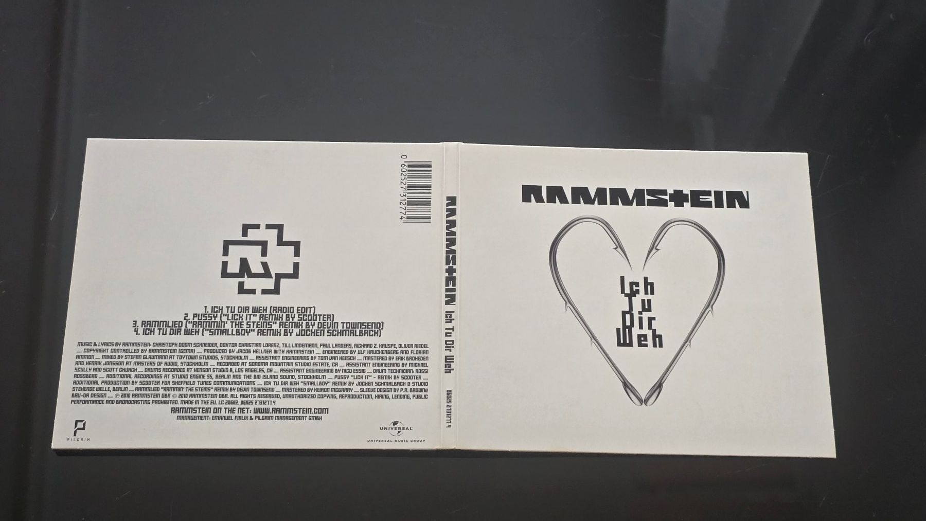 CD: Rammstein - Ich tu dir weh – Usato da Zug venduto da Simbei