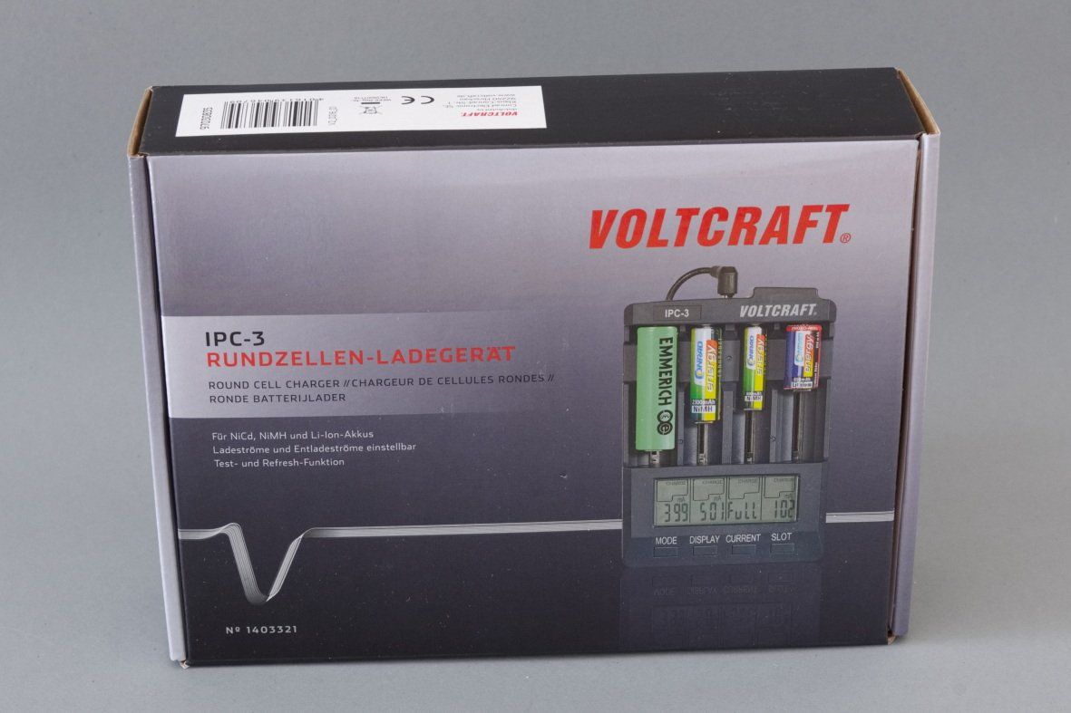 Voltcraft Ladegeräte: Voltcraft Ladegrät IPC-3 – Gebraucht aus Tägerig von Toeppel