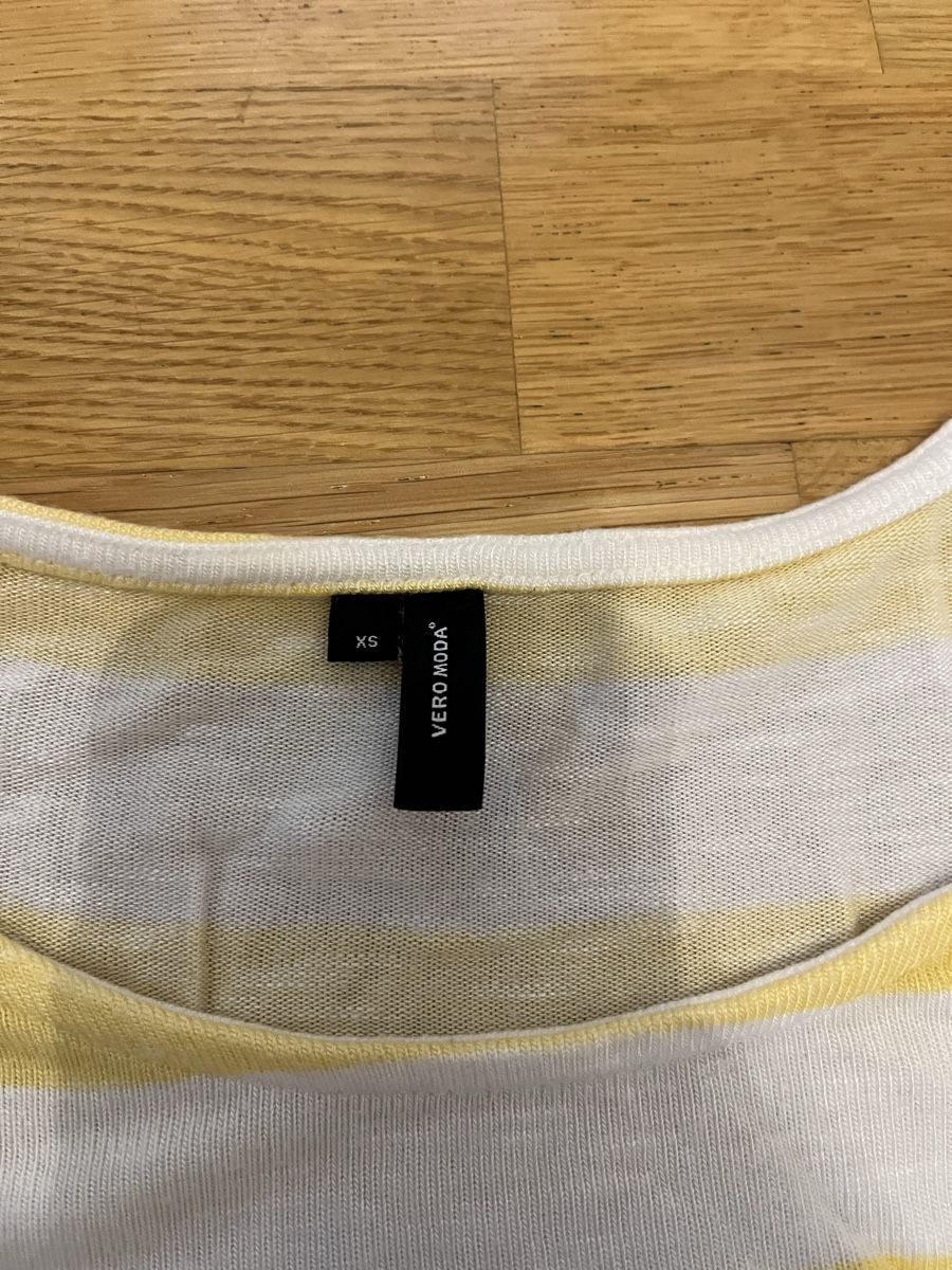 Maglioni & Felpe: VERO MODA Pullover, gelb/weiss, Gr. xS – Usato da Uetendorf venduto da Sven_85 2