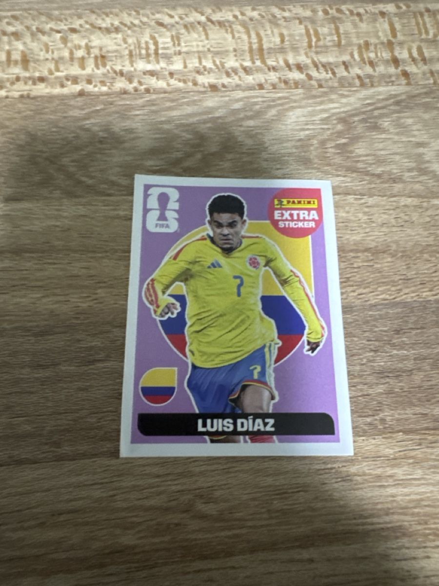 Panini Carte collezionabili: Panini Extra Sticker Luis Diaz – Usato da Hägendorf venduto da laumatt