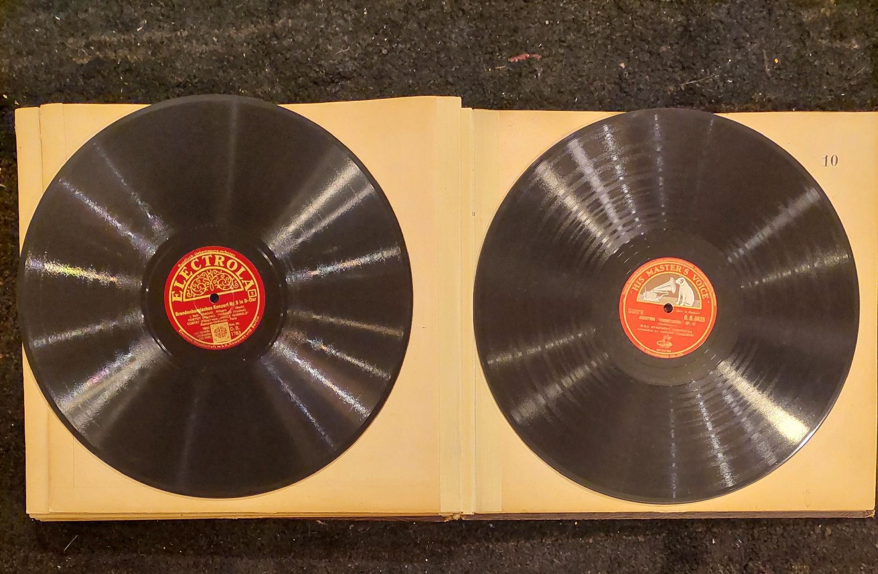 Vinyles: 12x 25cm Schellackplatten mit yiddischer Misik/Interpreten – D'occasion à Zürich par Cortin 5