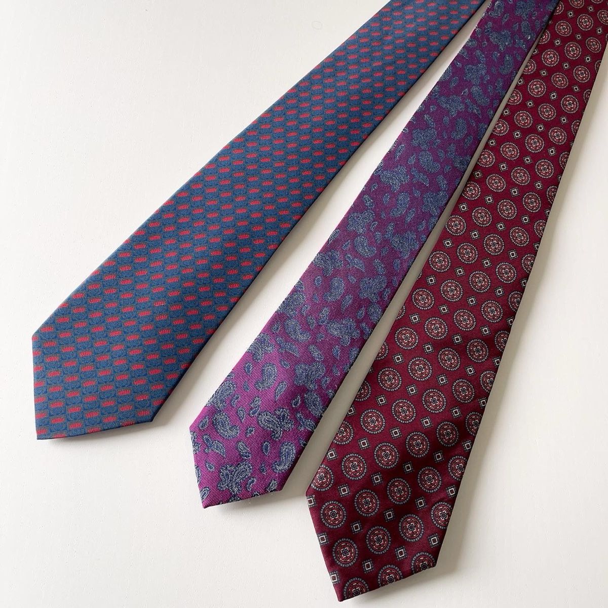 Cravatte: SET OF SILK TIES  – Nuovo (secondo la descrizione) da Emmen venduto da Avviivva_Com2023 1