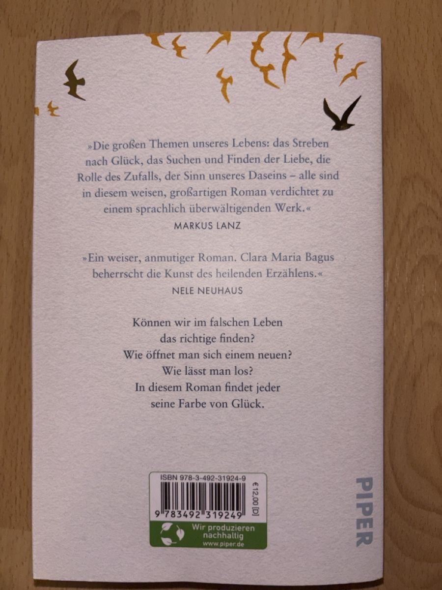 Livres: Die Farbe von Glück – Neuf avec emballage d'origine à Buchs ZH par els_mgj9 2