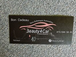 Gutschein Beauty4Car Deschenaux 10.-