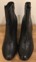 Damenschuhe/Stiefeletten Grösse 41, Leder schwarz