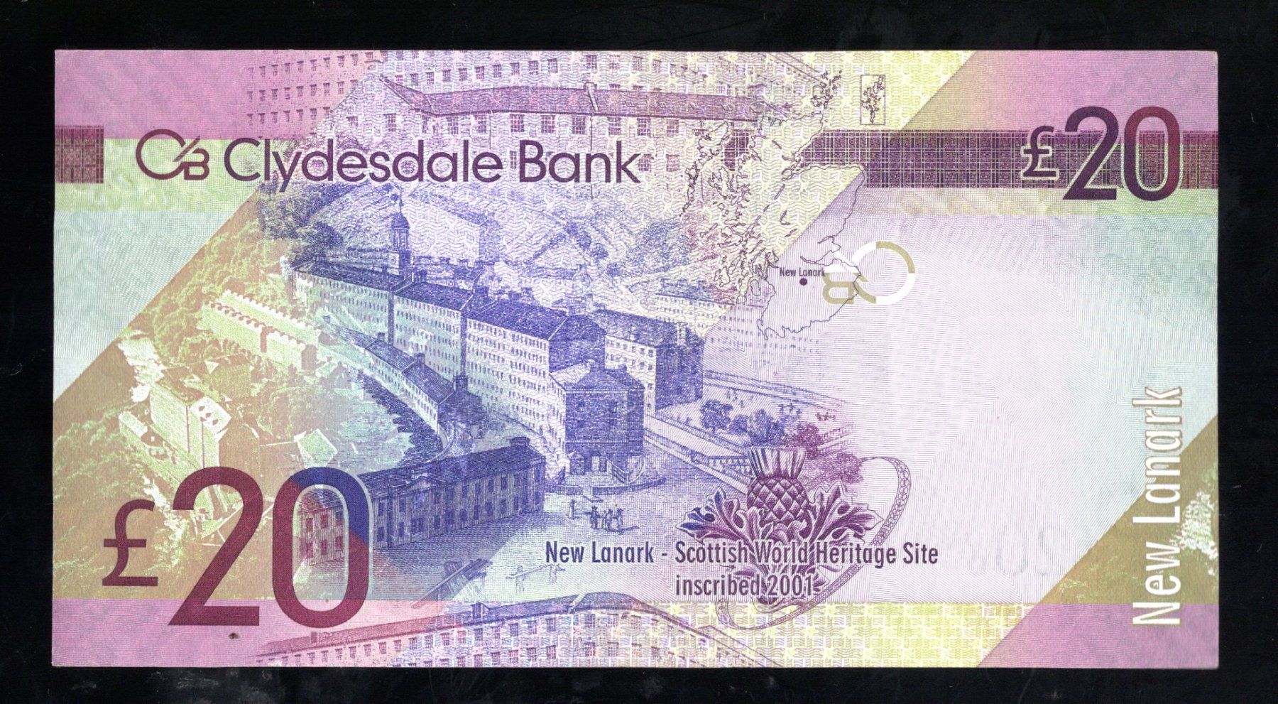 Billets de banque: Scotland 20 pound UNC – Neuf (Voir description) à Leibstadt par baroc333 1