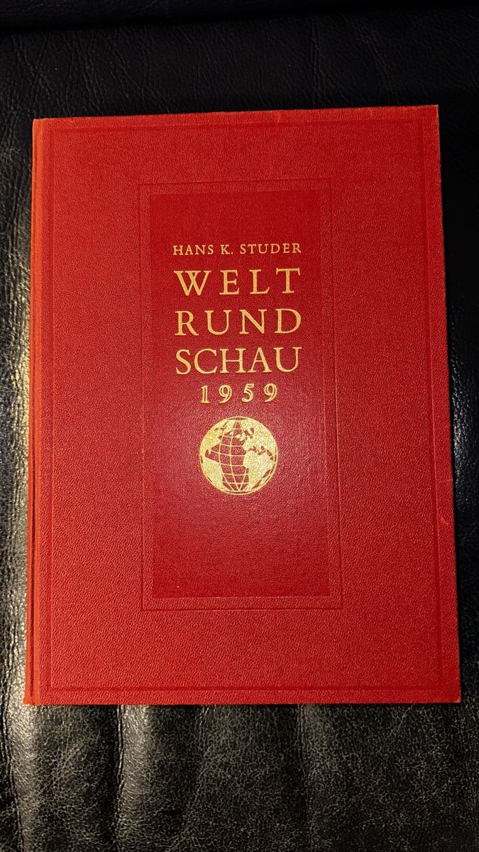Libri: Buch Weltrundschau 1959 / Hans K. Studer – Usato da Herzogenbuchsee venduto da TCG-High-Quality