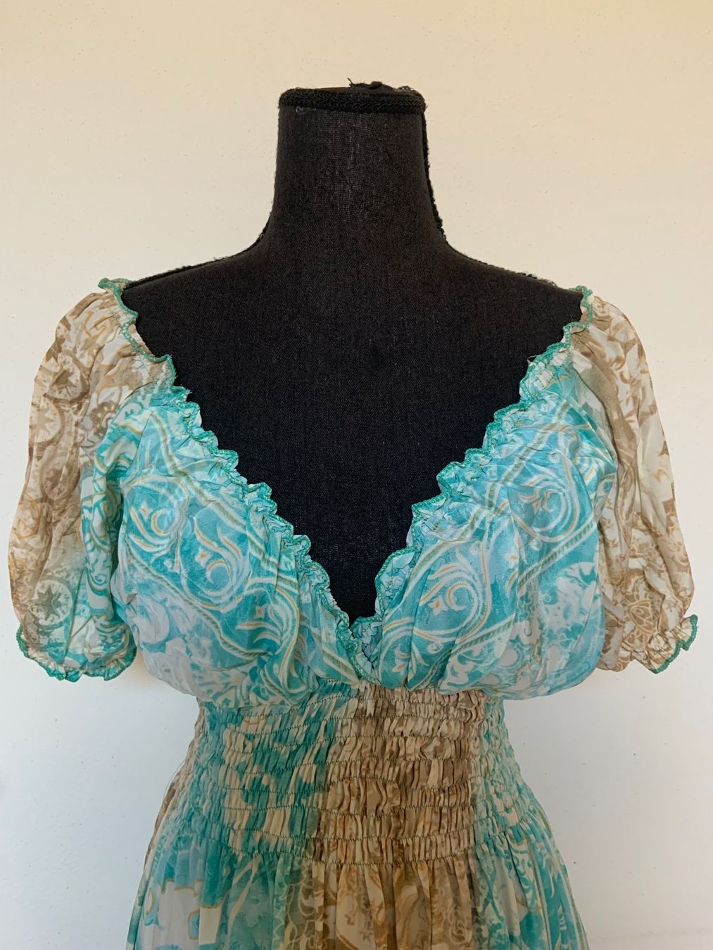 Vestiti: Boho Maxikleid aus Seide – Nuovo (secondo la descrizione) da Sigriswil venduto da ck56 4