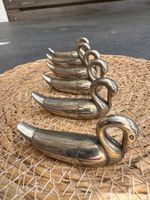 Vintage Schwan Messerhalter, 6er Set,