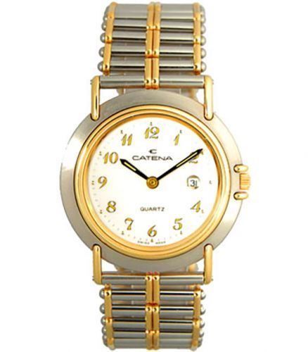 Orologi di tendenza: CATENA Echelle bicolor, Quartzuhr – Nuovo e nell'imballaggio originale da Basel venduto da Uhren-Basel