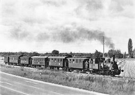 Haltingen Kandern (DE) Historischer EUROVAPOR Zug mit pr T3 
