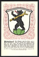 Dielsdorf, Wappen mit schwarzem einen Ba