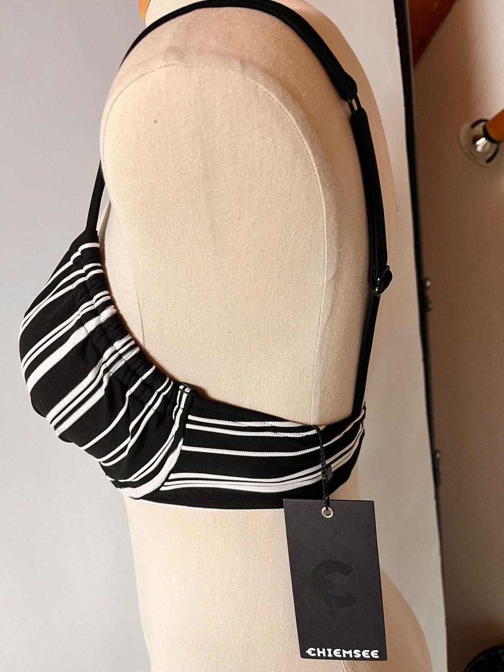 Chiemsee Costumi da bagno & Bikini: CHIEMSEE, Bikini, Grösse 36E/36, Farbe Schwarz/Weiss – Nuovo e nell'imballaggio originale da Rudolfstetten venduto da gst_g7xl 2