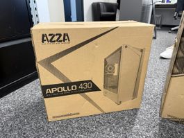 AZZA Apollo 430 Gaming PC-Gehäuse – Schwarz – Tempered Glass