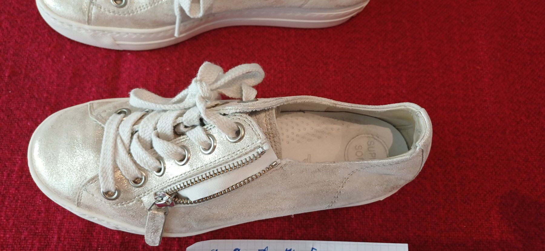 Paul Green Scarpe da donna: Graue Damen Sneakes – Usato da Pfäffikon ZH venduto da rst628 2