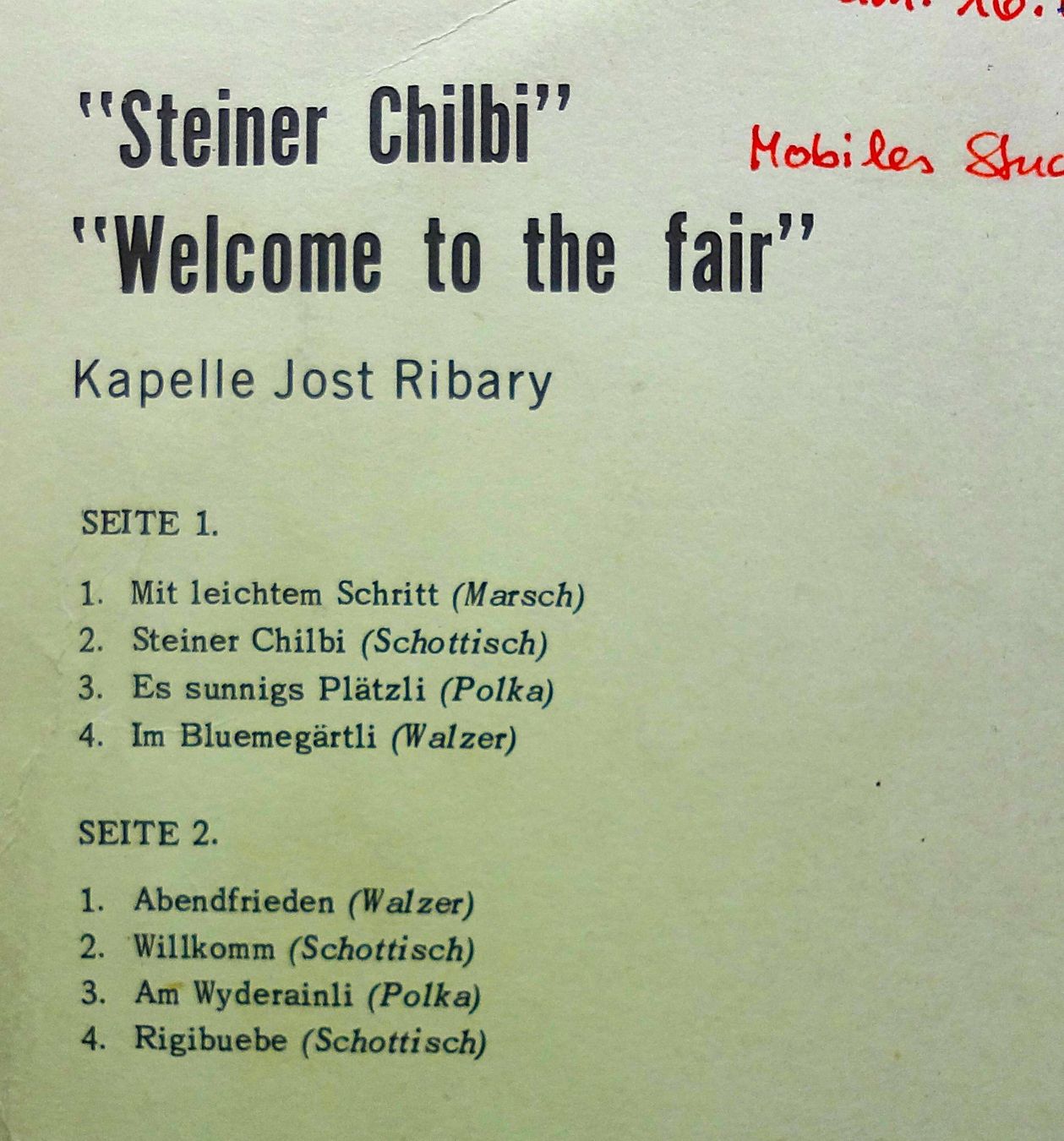 Dischi in vinile: 5 seltene Jost Ribary 10'' Ländler LPs – Usato da Hemishofen venduto da Phonomandy 9