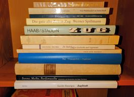 Bücher - Sammlung ZUG. Kanton & Stadt. Raritäten & vergriff.