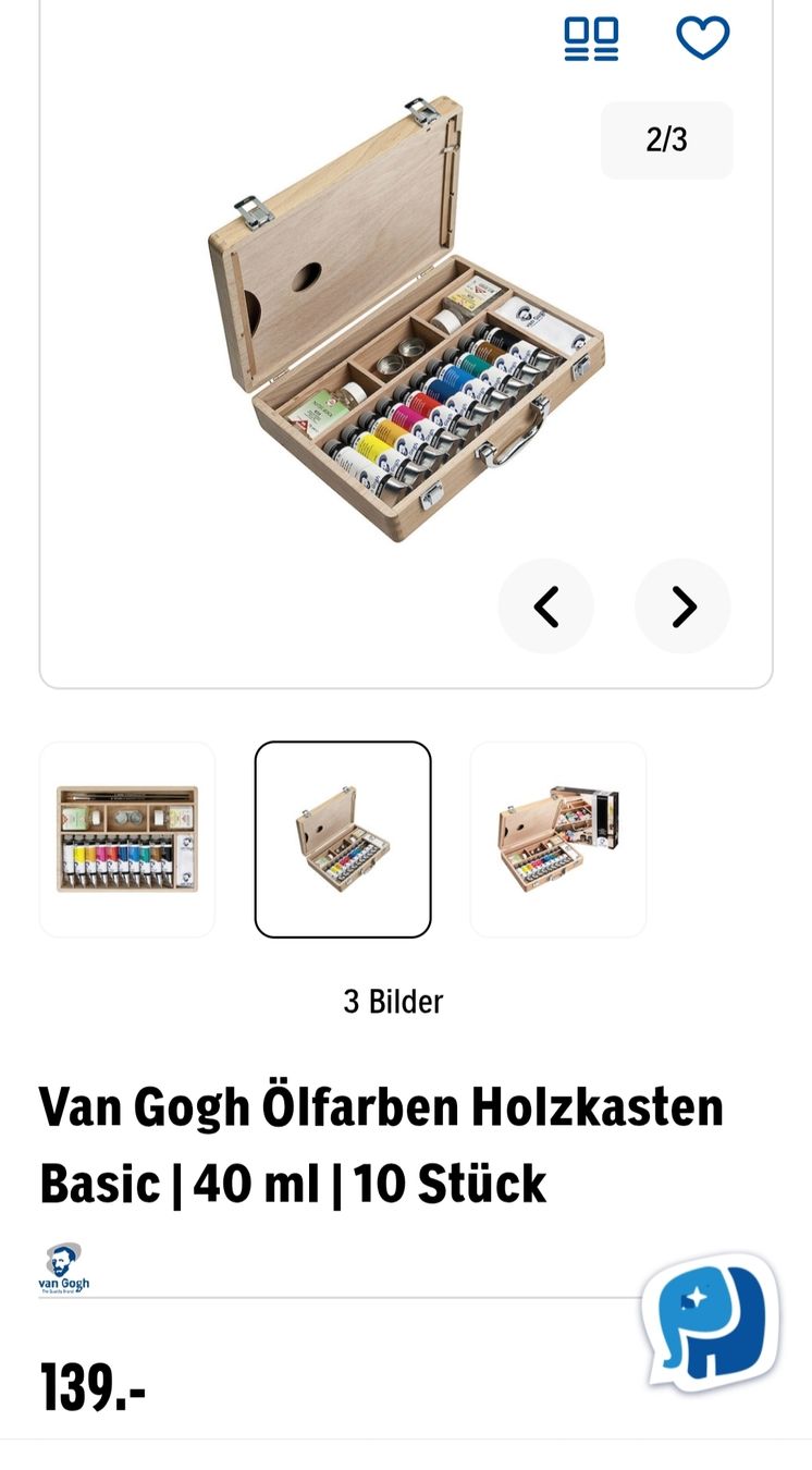 Farben: Van Gogh Ölfarben Set  – Neu und originalverpackt aus Scheunen von klare2 2
