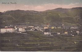 AK Vacallo, panorama a colori 1916.