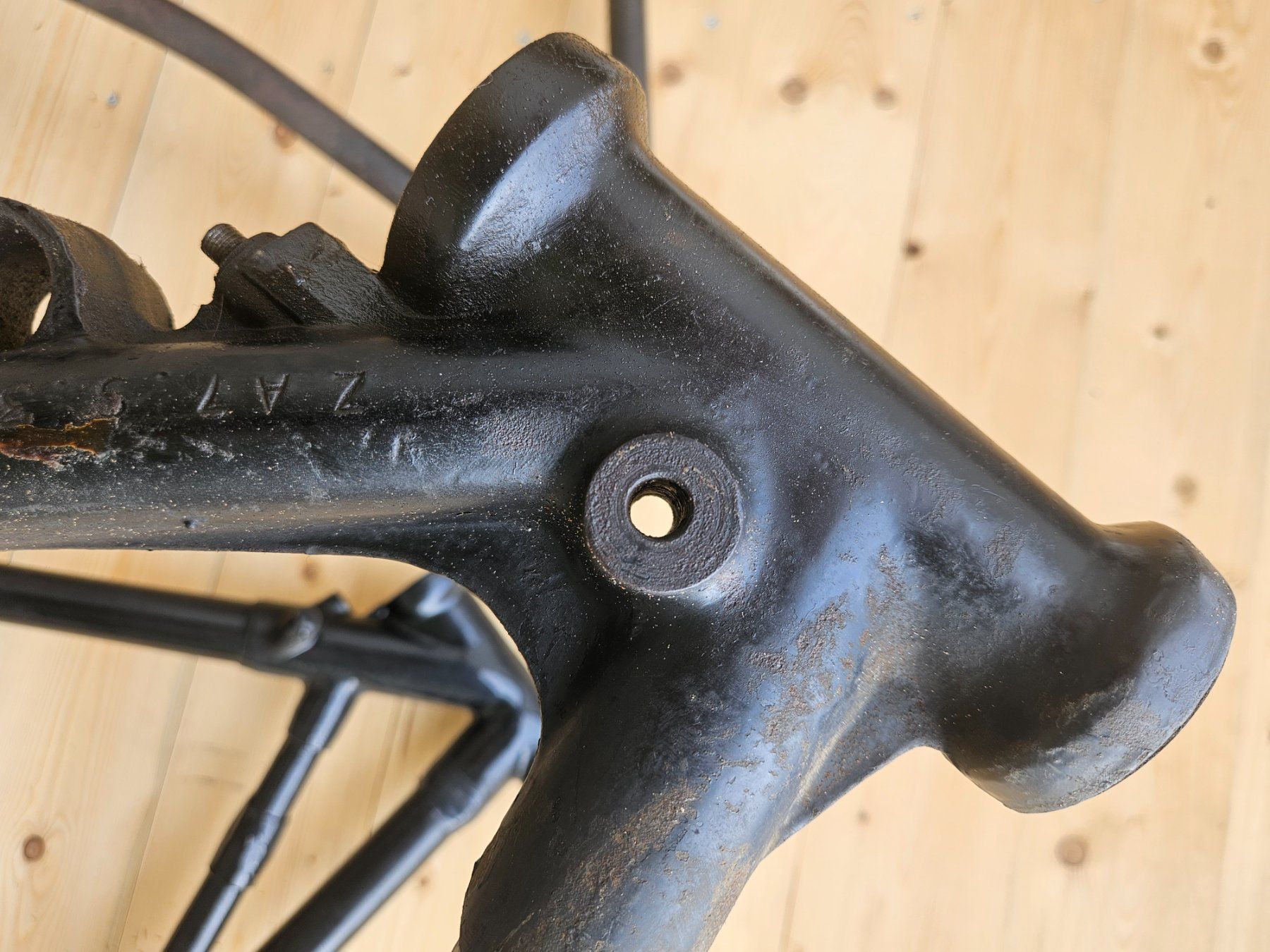 Tutti i ricambio per moto: Oldtimer Motorrad Rahmen BSA A10, Enfield Mod.G, BSA B35 – Usato da Haslen GL venduto da elrockero 6