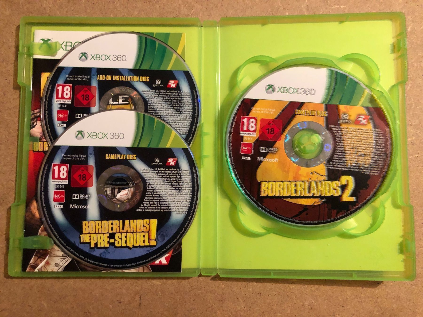 Jeux: Borderlands Triple Pack für Xbox 360 – D'occasion à Kestenholz par Mad18 2