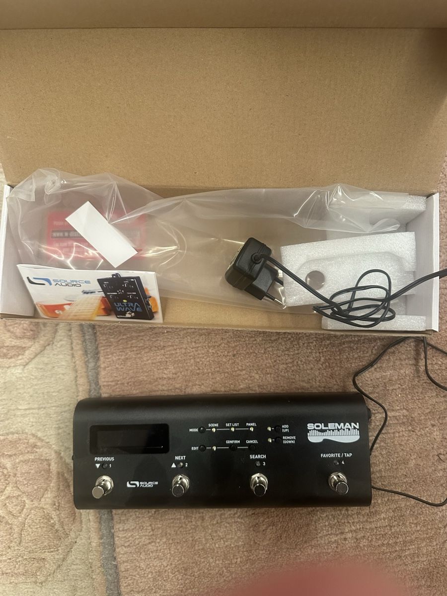 Steuerung: Source Audio Soleman Midi Controller - Neuwertig! – Neu (gemäss Beschreibung) aus Tschierv von Screamingwolfguitars 2