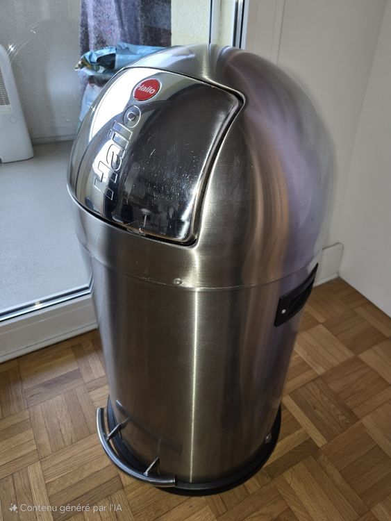 poubelle Hailo inox (Neu (gemäss Beschreibung)) in Villars-sur