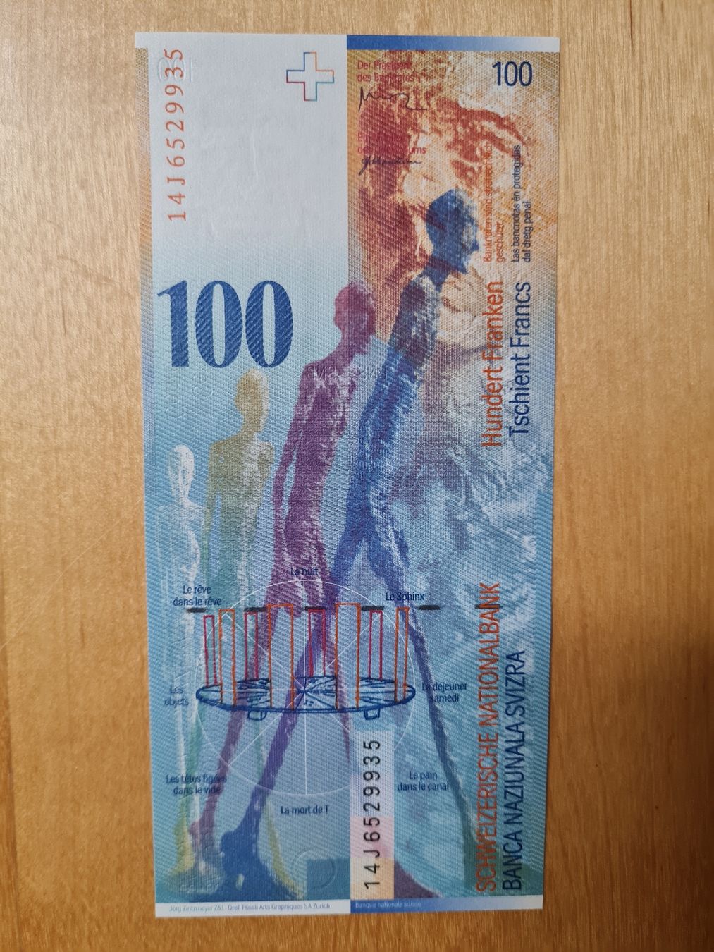 Banconote: Giacometti 100 Franken Banknote – Nuovo (secondo la descrizione) da Bern venduto da Ena99 1